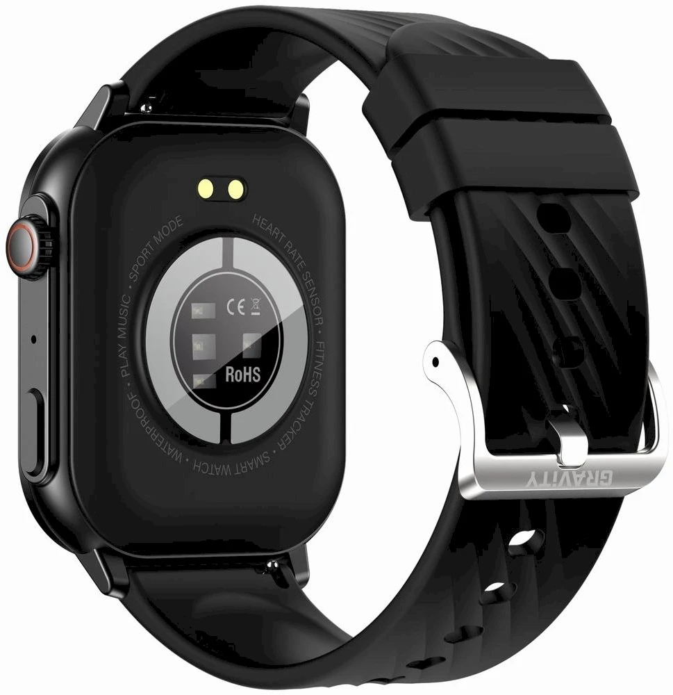 Išmanusis laikrodis UNISEX GRAVITY GT15-1 - ROZMOWY BLUETOOTH, DODATKOWY PASEK (sg029a)