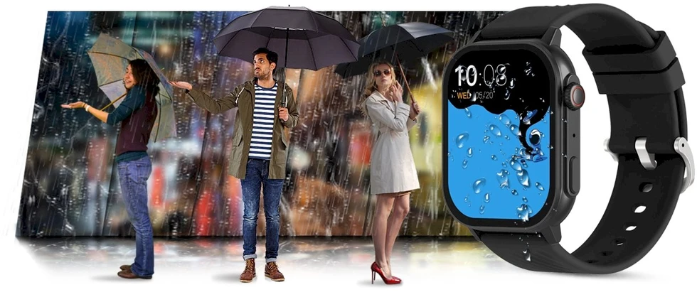 Išmanusis laikrodis UNISEX GRAVITY GT15-1 - ROZMOWY BLUETOOTH, DODATKOWY PASEK (sg029a)