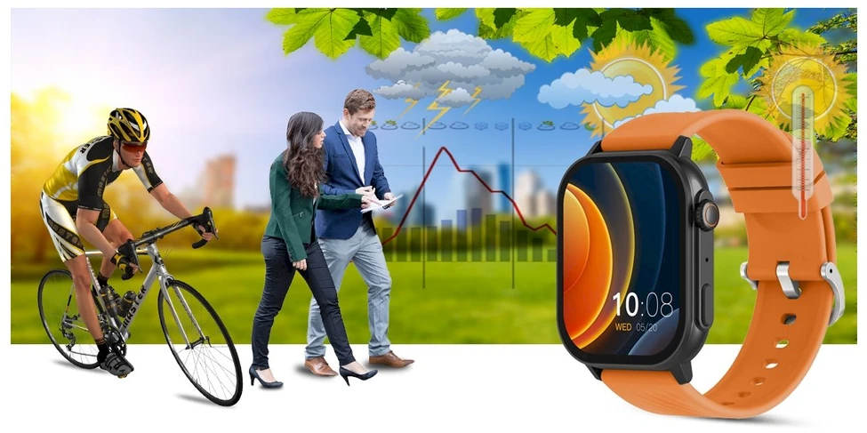 Išmanusis laikrodis UNISEX GRAVITY GT15-2 - BLUETOOTH CONNECTIONS, ADDITIONAL PASSAGE (sg029b)