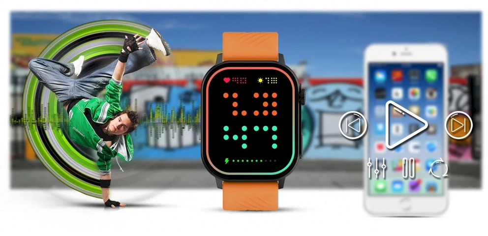 Išmanusis laikrodis UNISEX GRAVITY GT15-2 - BLUETOOTH CONNECTIONS, ADDITIONAL PASSAGE (sg029b)