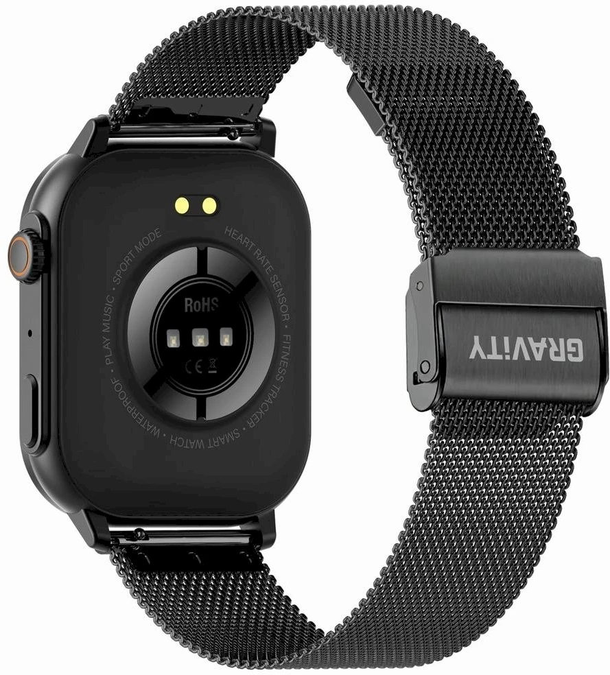 Išmanusis laikrodis UNISEX GRAVITY GT15-2 - BLUETOOTH CONNECTIONS, ADDITIONAL PASSAGE (sg029b)