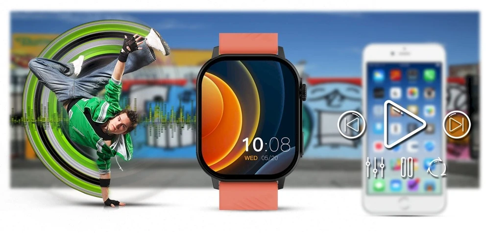 Išmanusis laikrodis UNISEX GRAVITY GT15-3 - BLUETOOTH CONNECTIONS, ADDITIONAL PASSAGE (sg029c)
