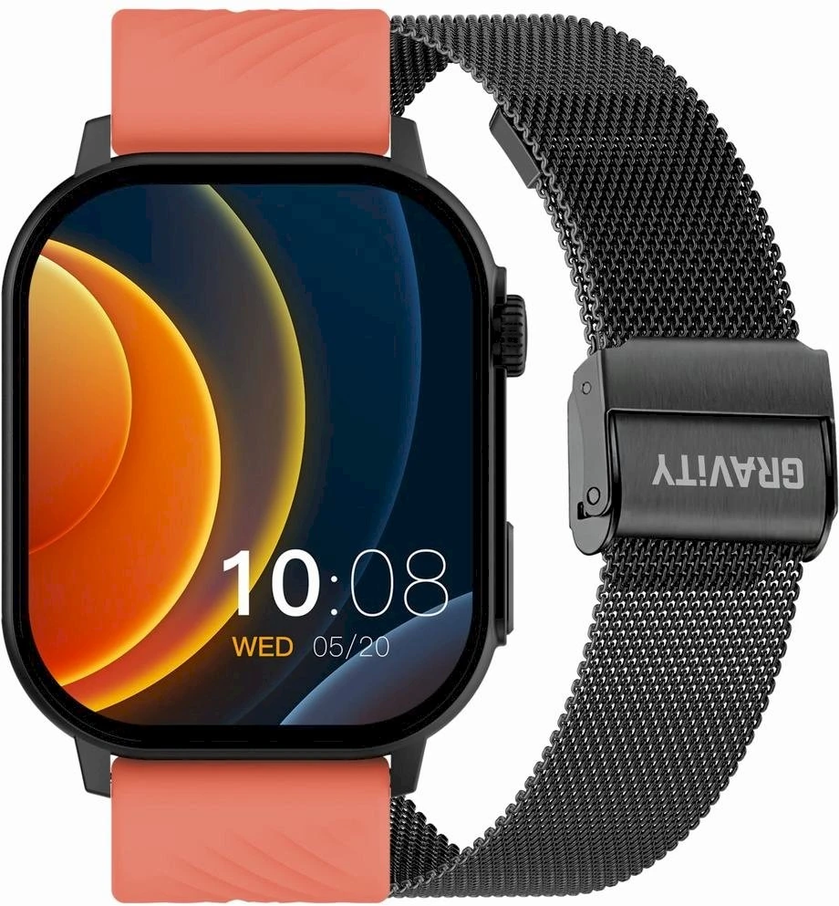 Išmanusis laikrodis UNISEX GRAVITY GT15-3 - BLUETOOTH CONNECTIONS, ADDITIONAL PASSAGE (sg029c)