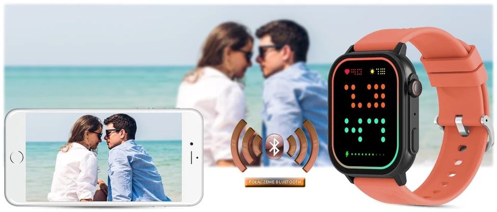 Išmanusis laikrodis UNISEX GRAVITY GT15-3 - BLUETOOTH CONNECTIONS, ADDITIONAL PASSAGE (sg029c)