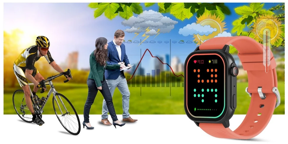 Išmanusis laikrodis UNISEX GRAVITY GT15-3 - BLUETOOTH CONNECTIONS, ADDITIONAL PASSAGE (sg029c)