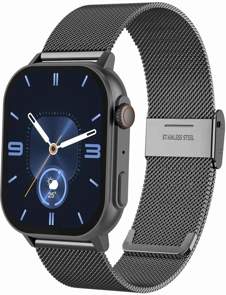 Išmanusis laikrodis UNISEX GRAVITY GT15-4 - ROZMOWY BLUETOOTH, DODATKOWY PASEK (sg029d)