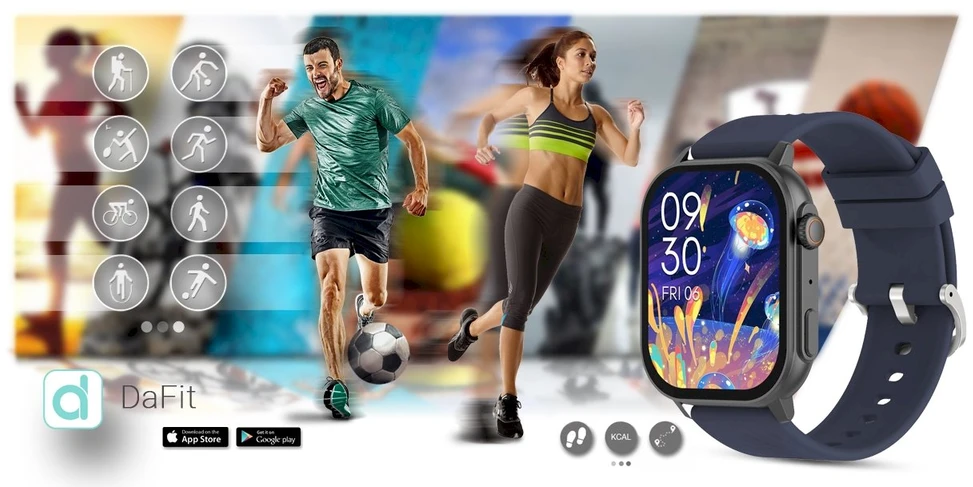 Išmanusis laikrodis UNISEX GRAVITY GT15-4 - ROZMOWY BLUETOOTH, DODATKOWY PASEK (sg029d)