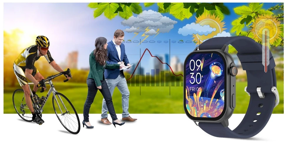 Išmanusis laikrodis UNISEX GRAVITY GT15-4 - ROZMOWY BLUETOOTH, DODATKOWY PASEK (sg029d)