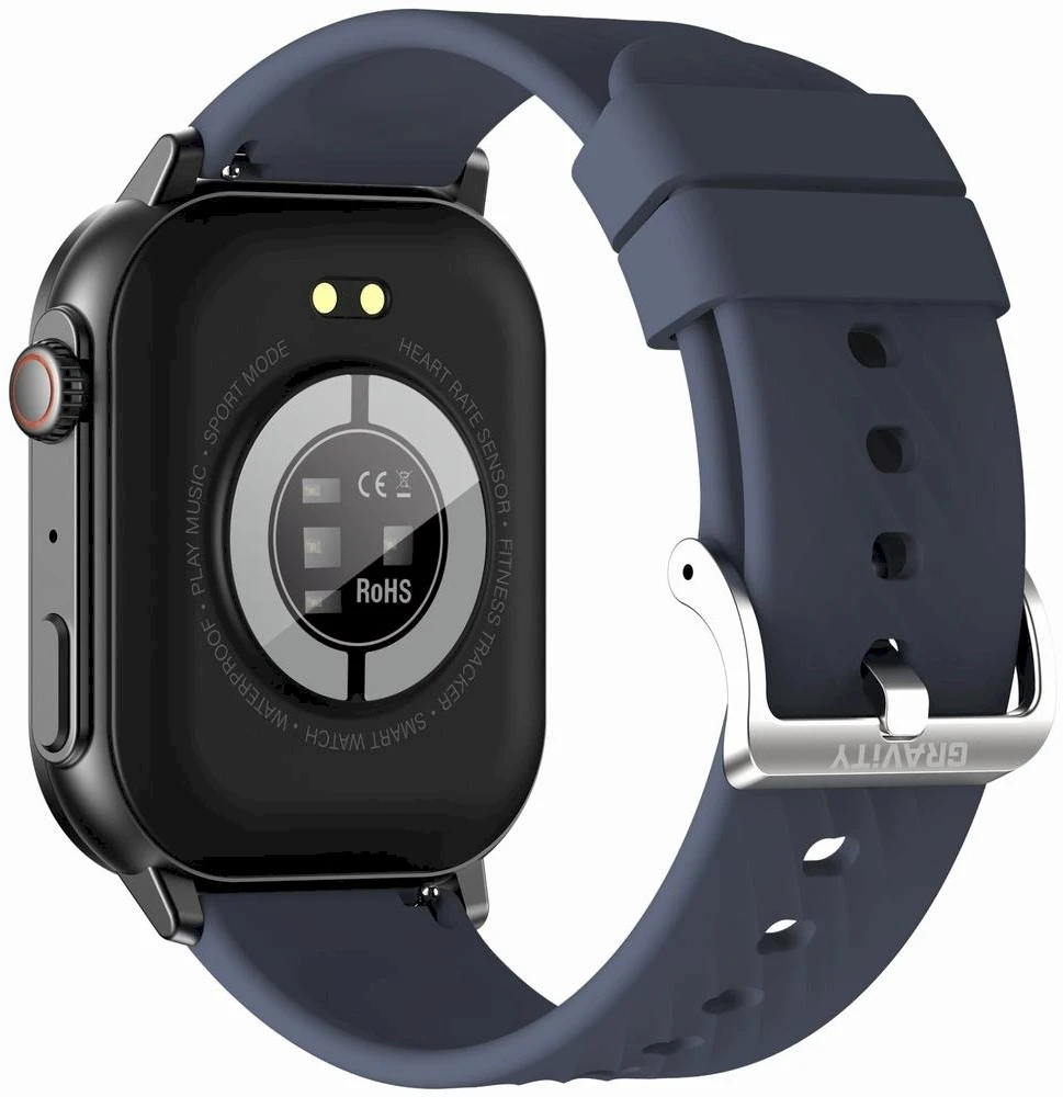 Išmanusis laikrodis UNISEX GRAVITY GT15-4 - ROZMOWY BLUETOOTH, DODATKOWY PASEK (sg029d)