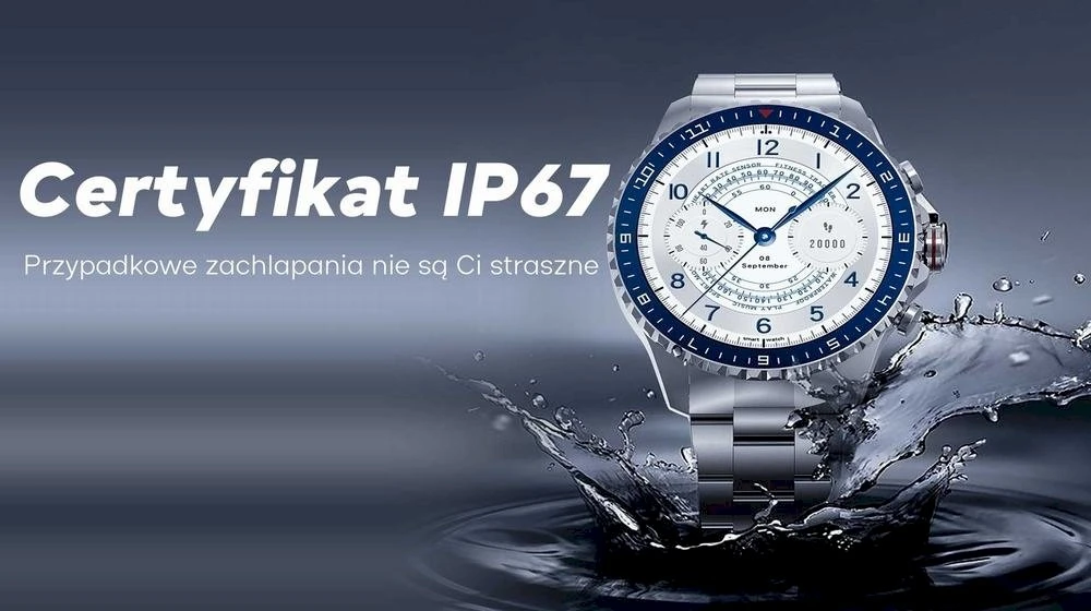 GRAVITY GT16-2 MEN'S Išmanusis laikrodis - CONNECTIONS MAKER, PRESSURE METER (sg034b)