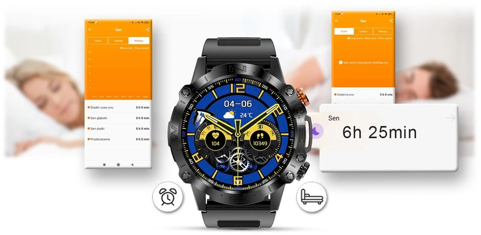 GRAVITY GT20-5 MEN S Išmanusis laikrodis - AMOLED, ADDITIONAL BELT (sg024e)