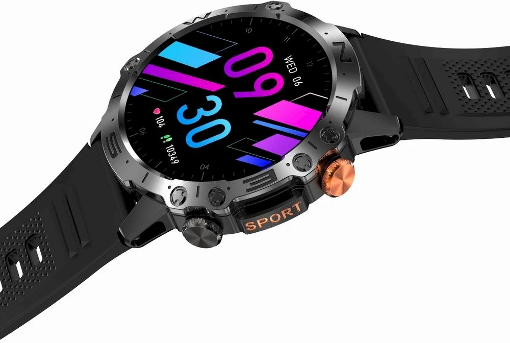 GRAVITY GT20-6 MEN'S Išmanusis laikrodis - AMOLED, ADDITIONAL BELT (sg024f)