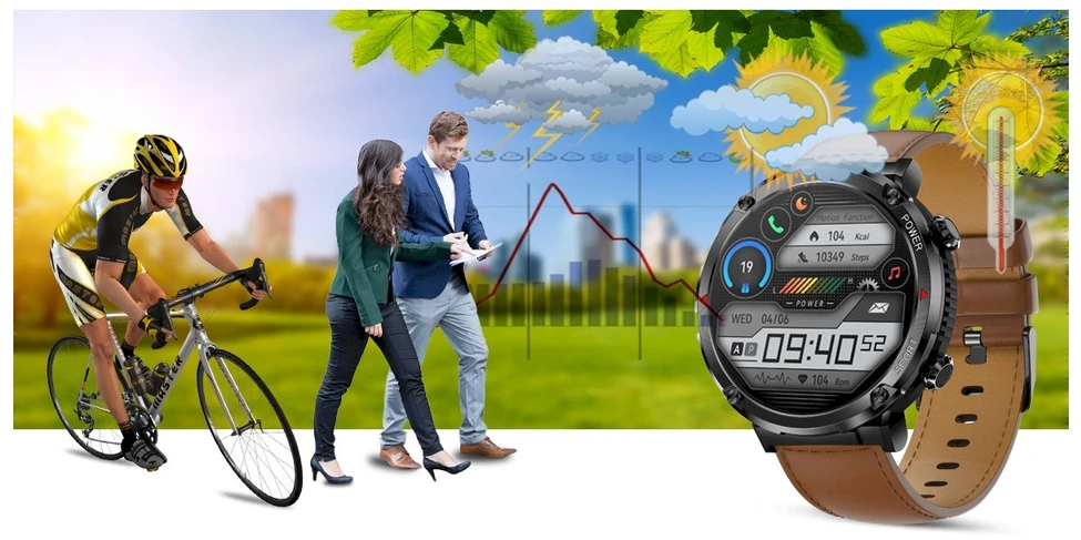 GRAVITY GT21-4 MEN S Išmanusis laikrodis - BLUETOOTH CALL, ADJUSTABLE BELT (sg025d)