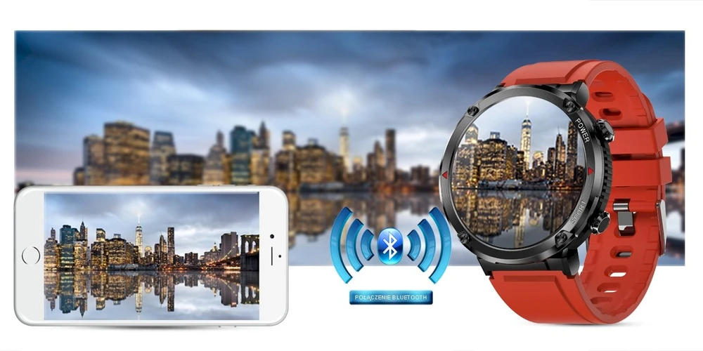 Išmanusis laikrodis MĘSKI GRAVITY GT21-6 - BLUETOOTH CALL, DODATKOWY PASEK (sg025f)