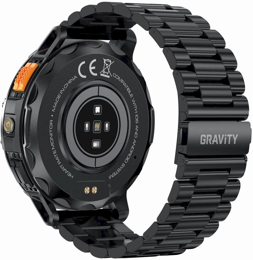 GRAVITY GT22-1 MEN'S Išmanusis laikrodis - AMOLED, ADDITIONAL BELT (sg030a)