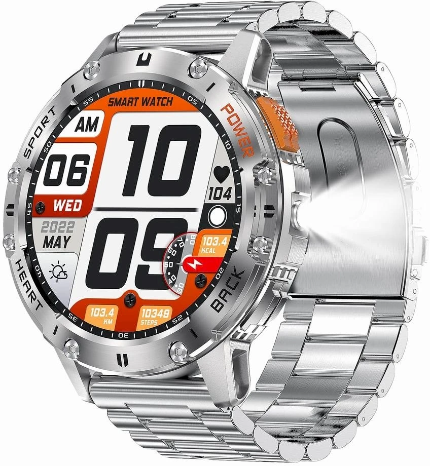 GRAVITY GT22-2 MEN'S Išmanusis laikrodis - AMOLED, ADDITIONAL BELT (sg030b)