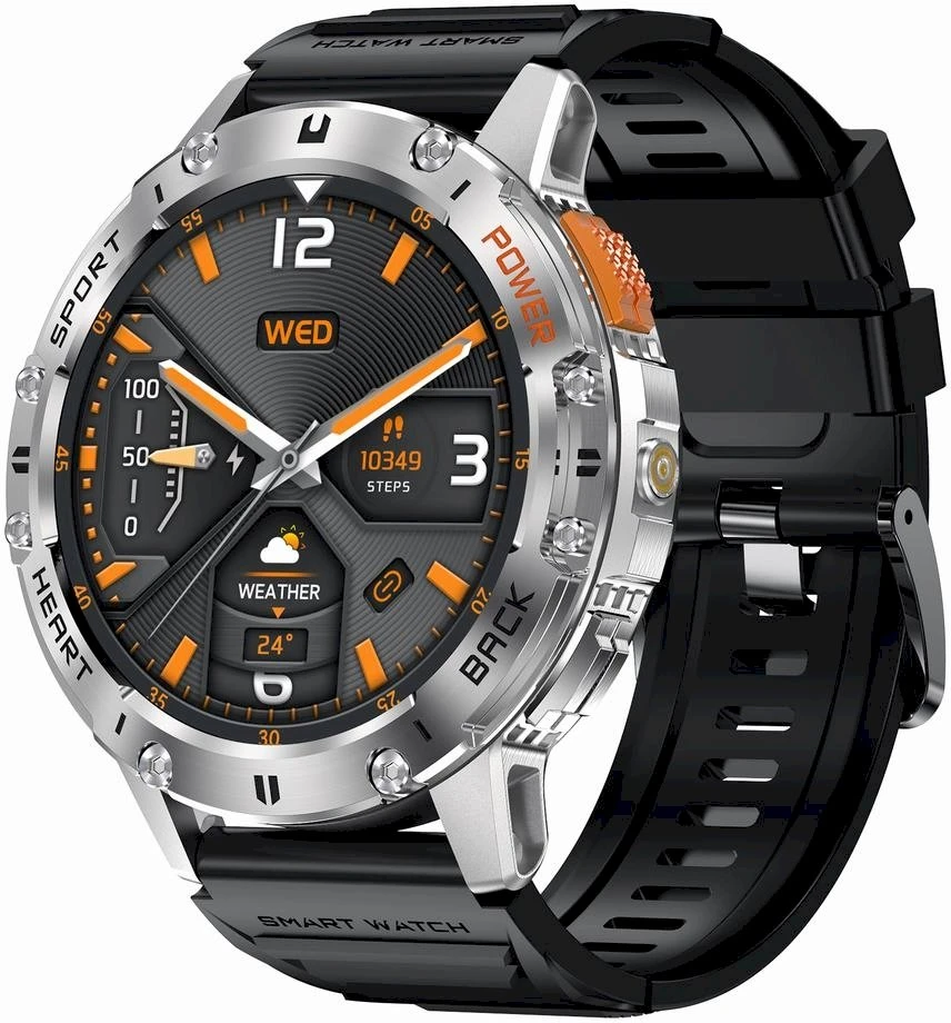 GRAVITY GT22-2 MEN'S Išmanusis laikrodis - AMOLED, ADDITIONAL BELT (sg030b)