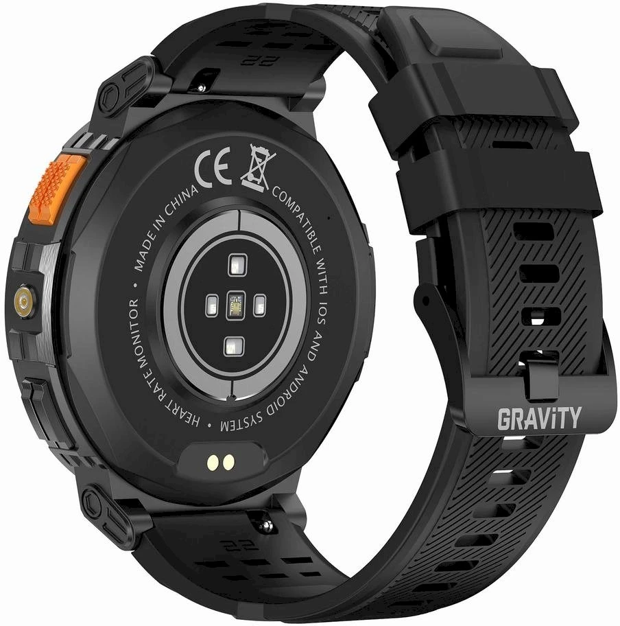 GRAVITY GT23-1 MEN'S Išmanusis laikrodis - TIMER, ADDITIONAL PASSAGE (sg031a)
