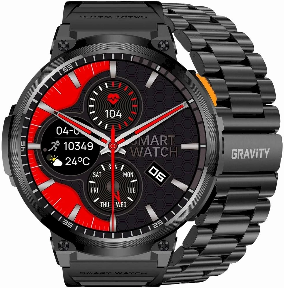 GRAVITY GT23-1 MEN'S Išmanusis laikrodis - TIMER, ADDITIONAL PASSAGE (sg031a)