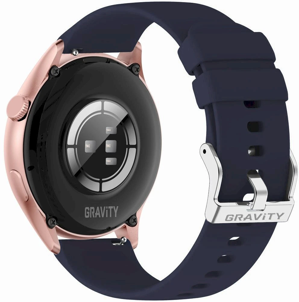 Išmanusis laikrodis DAMSKI GRAVITY GT11-6 - AMOLED, DODATKOWY PASEK (sg044f)