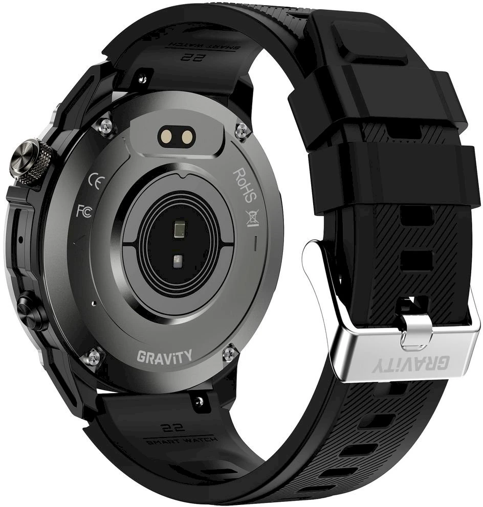 Išmanusis laikrodis MĘSKI GRAVITY GT46-1 - AMOLED, DODATKOWA BRANSOLETA(sg055a)