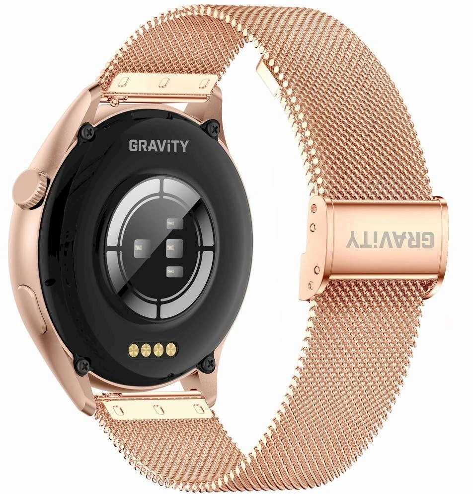 Išmanusis laikrodis DAMSKI GRAVITY GT11-5 - AMOLED, DODATKOWY PASEK (sg044e)