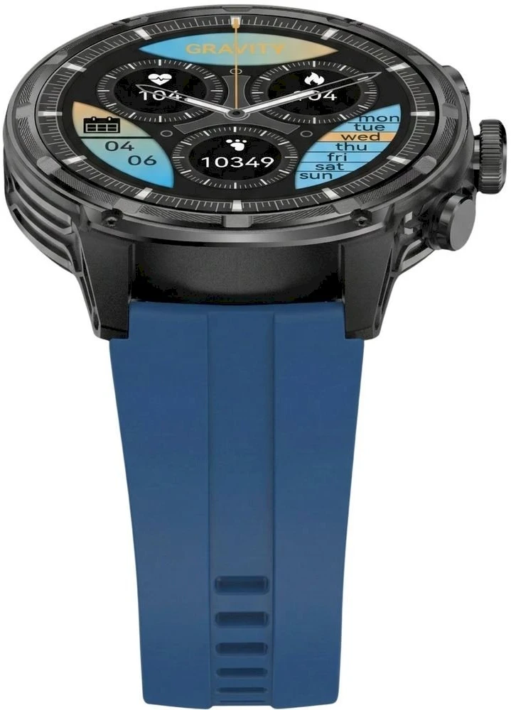 Išmanusis laikrodis MĘSKI GRAVITY GT41-2 - BLUETOOTH CALL, DODATKOWA BRANSOLETA (sg053b)