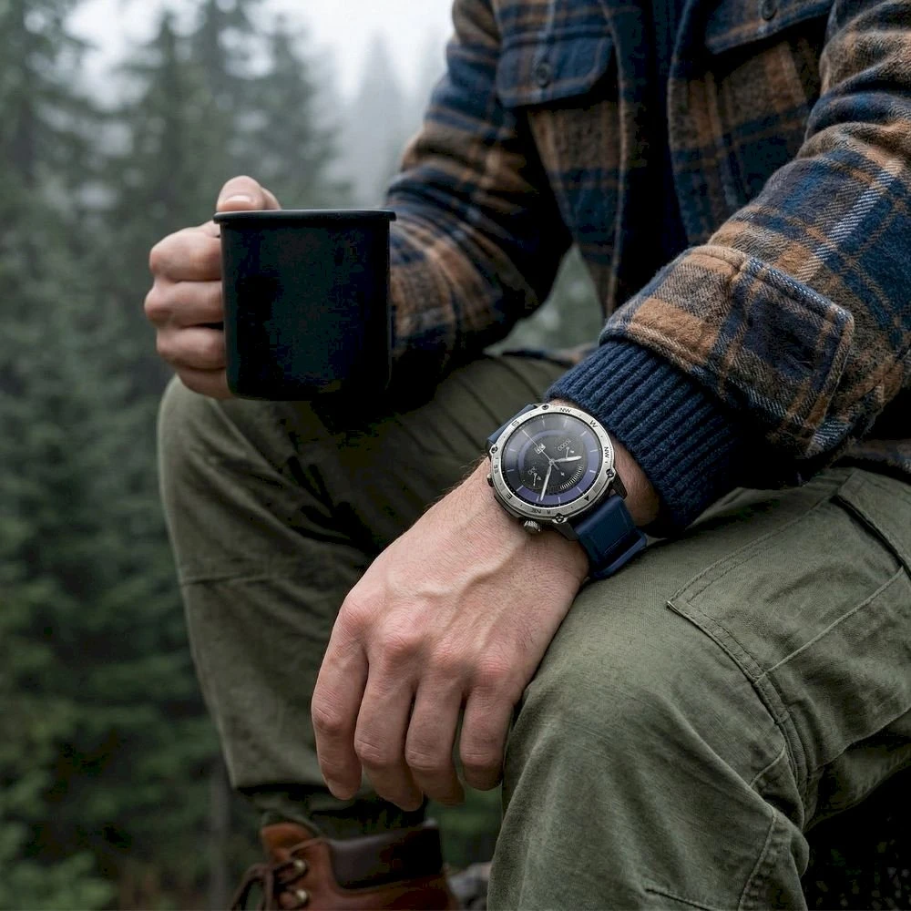Išmanusis laikrodis MĘSKI GRAVITY GT46-2 - AMOLED, DODATKOWA BRANSOLETA(sg055b)