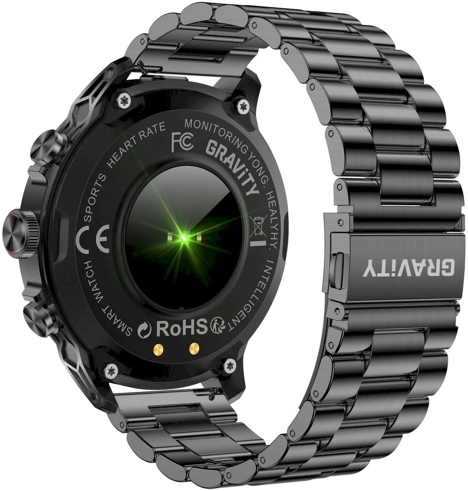 Išmanusis laikrodis MĘSKI GRAVITY GT41-2 - BLUETOOTH CALL, DODATKOWA BRANSOLETA (sg053b)