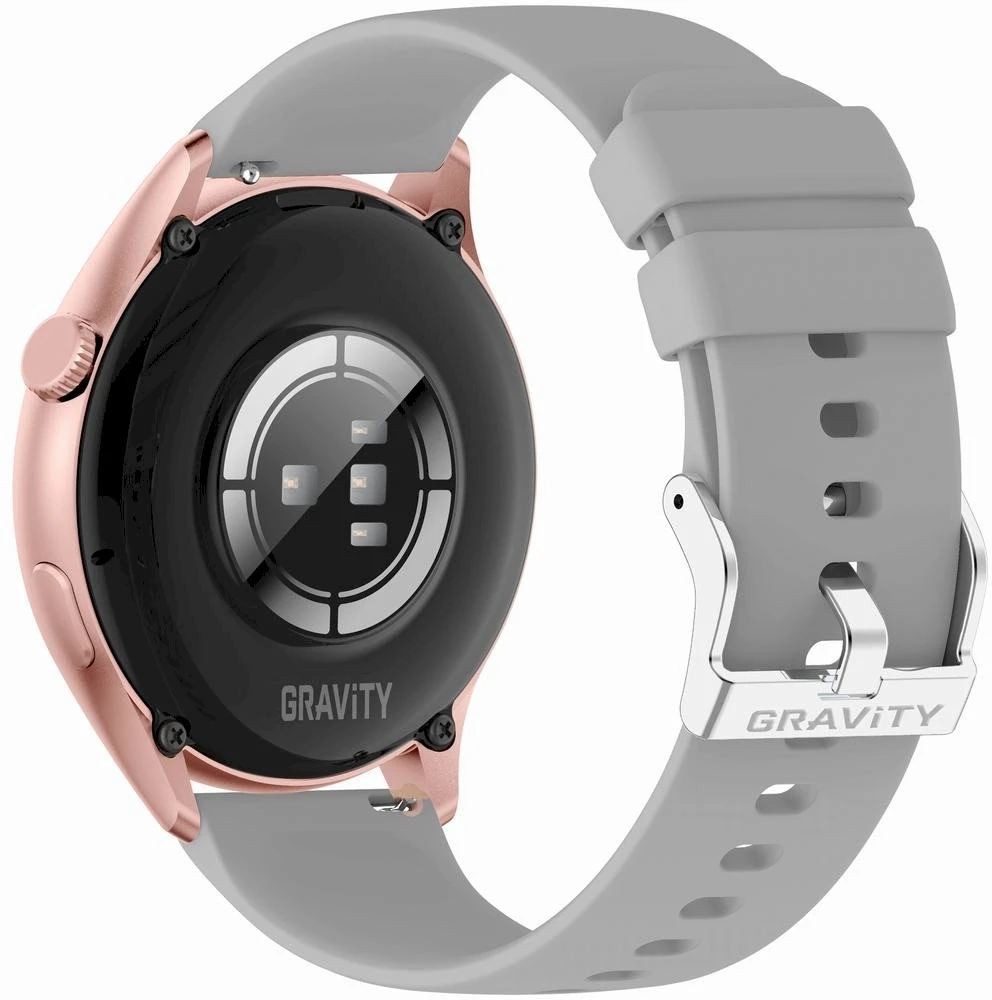 Išmanusis laikrodis DAMSKI GRAVITY GT11-8 - AMOLED, DODATKOWY PASEK (sg044h)