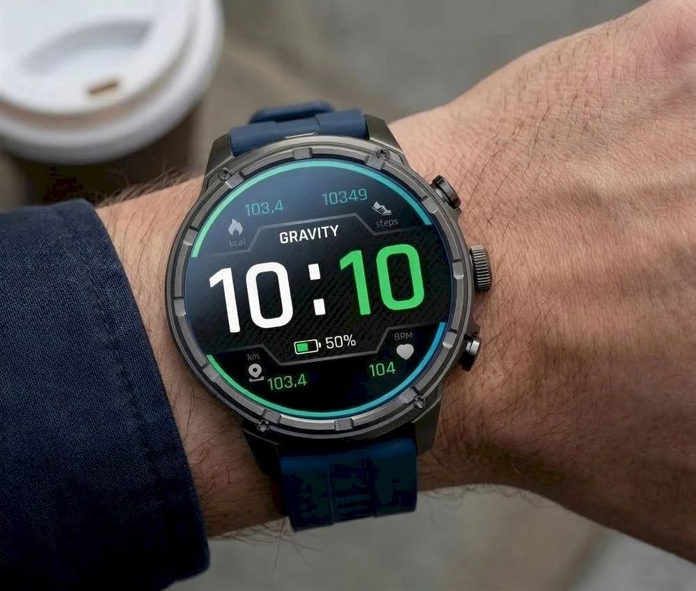 Išmanusis laikrodis MĘSKI GRAVITY GT41-2 - BLUETOOTH CALL, DODATKOWA BRANSOLETA (sg053b)