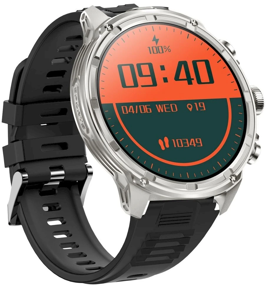 Išmanusis laikrodis MĘSKI GRAVITY GT41-3 - BLUETOOTH CALL, DODATKOWA BRANSOLETA (sg053c)