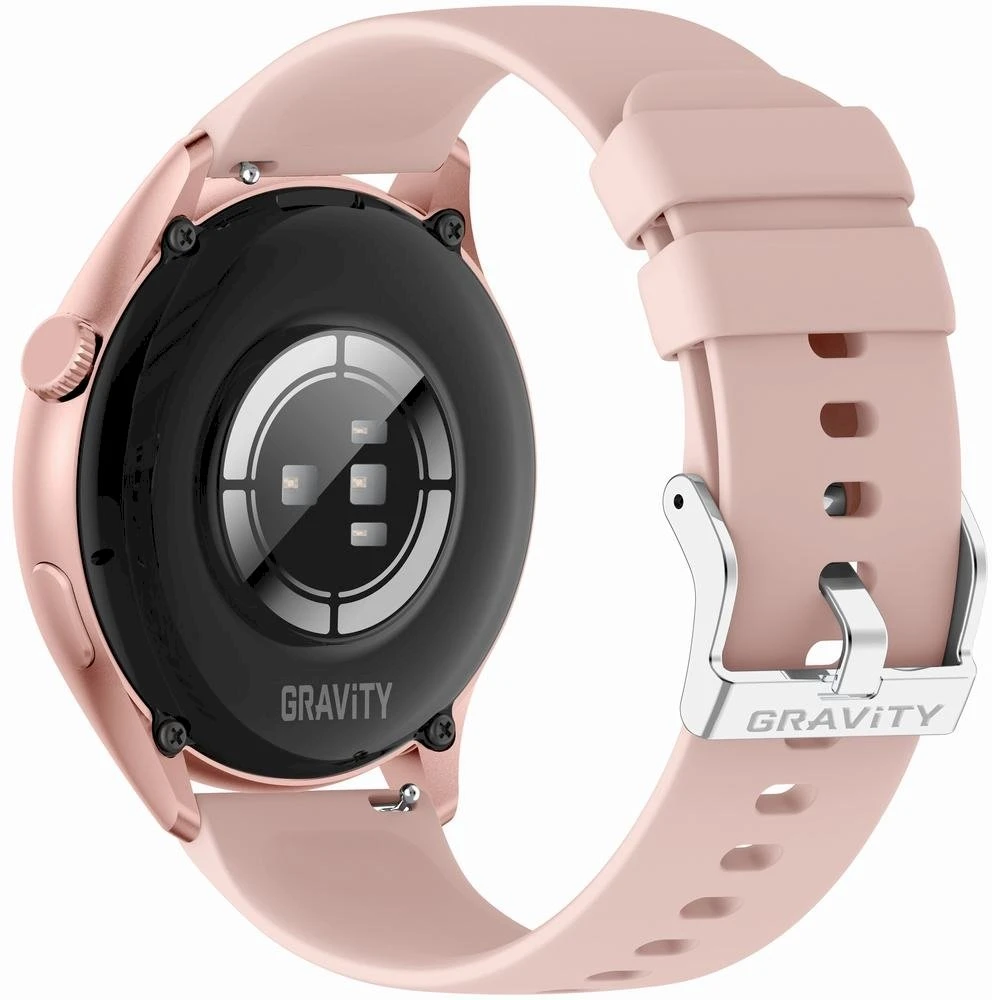 Išmanusis laikrodis DAMSKI GRAVITY GT11-5 - AMOLED, DODATKOWY PASEK (sg044e)