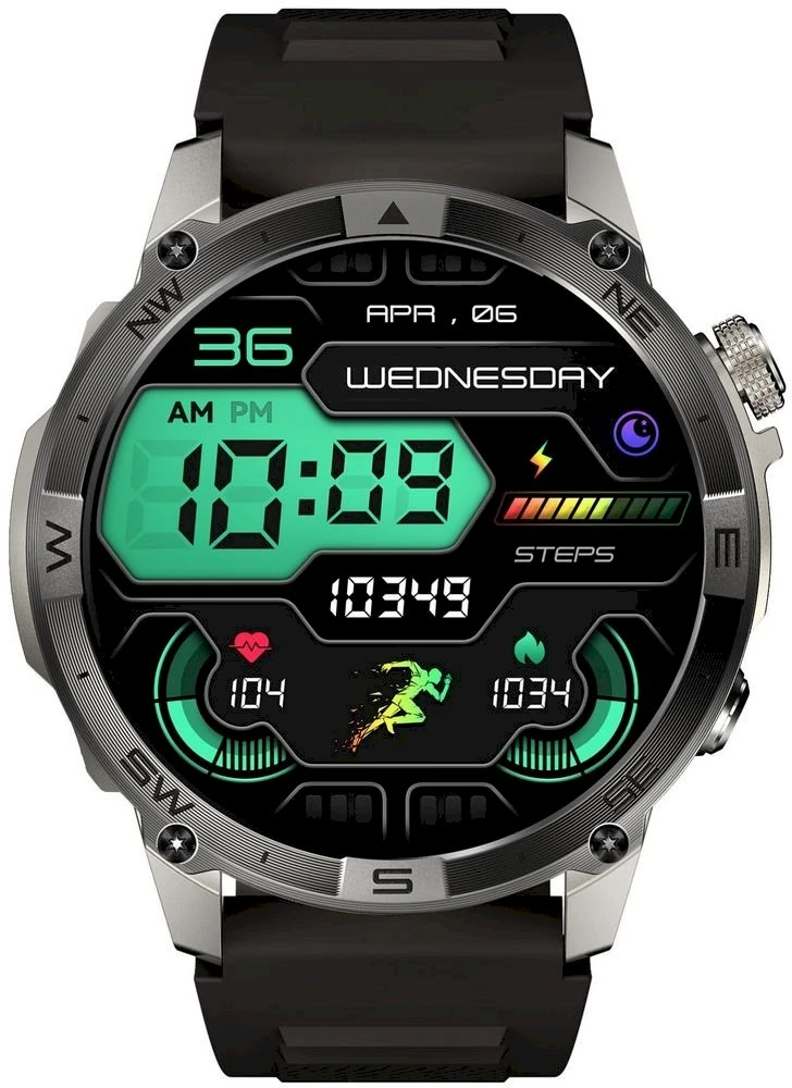Išmanusis laikrodis MĘSKI GRAVITY GT46-3 - AMOLED, DODATKOWA BRANSOLETA (sg055c)
