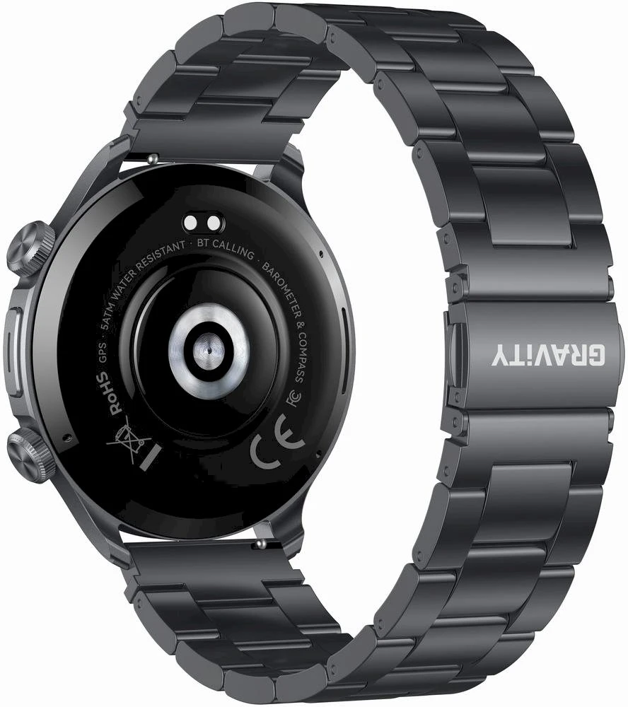 Išmanusis laikrodis MĘSKI GRAVITY GT35-2- AMOLED, DODATKOWY PASEK (sg049b)