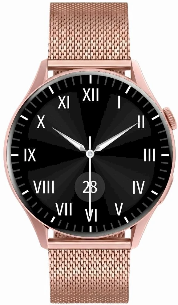 Išmanusis laikrodis DAMSKI GRAVITY GT11-5 - AMOLED, DODATKOWY PASEK (sg044e)