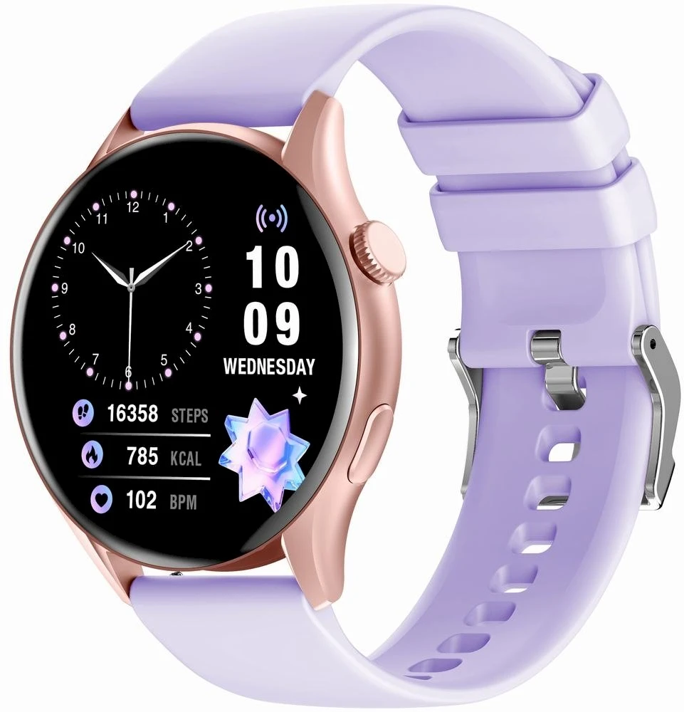 Išmanusis laikrodis DAMSKI GRAVITY GT11-7 - AMOLED, DODATKOWY PASEK (sg044g)