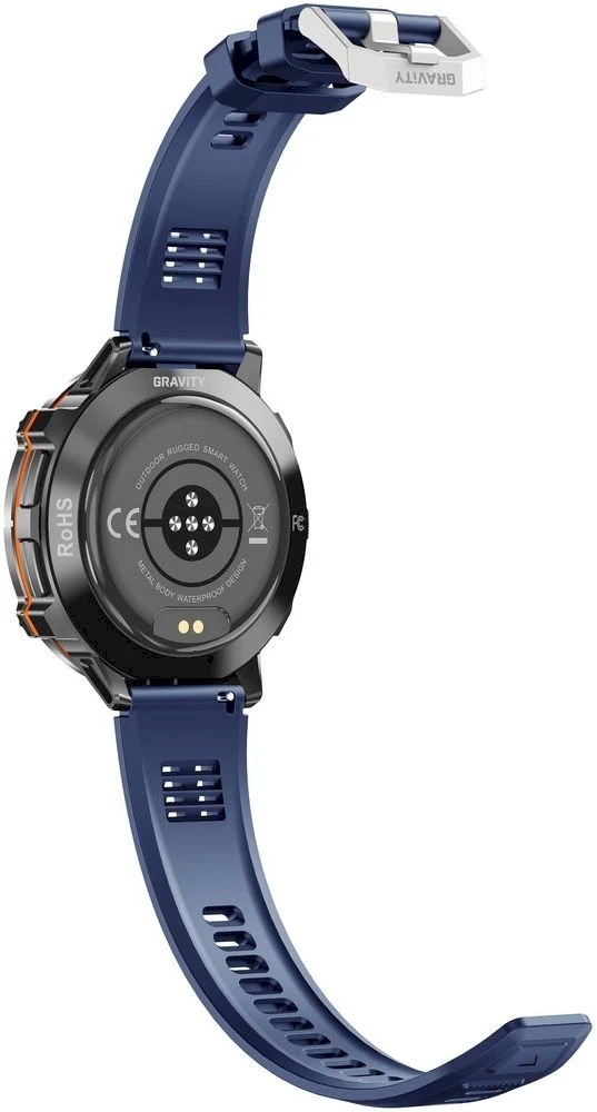 Išmanusis laikrodis MĘSKI GRAVITY GT42-2 - AMOLED, DODATKOWA BRANSOLETA (sg056b)