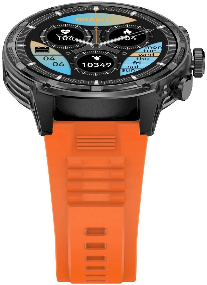 Išmanusis laikrodis MĘSKI GRAVITY GT41-4 - BLUETOOTH CALL, DODATKOWA BRANSOLETA (sg053d)