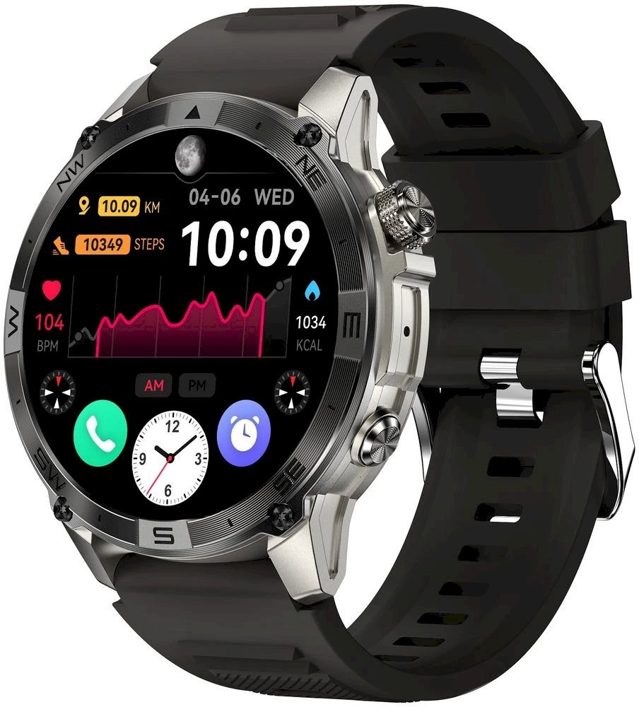 Išmanusis laikrodis MĘSKI GRAVITY GT46-3 - AMOLED, DODATKOWA BRANSOLETA (sg055c)