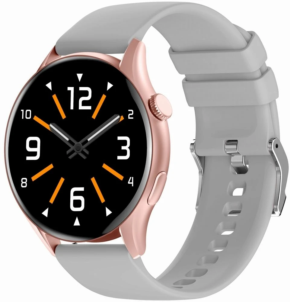 Išmanusis laikrodis DAMSKI GRAVITY GT11-8 - AMOLED, DODATKOWY PASEK (sg044h)