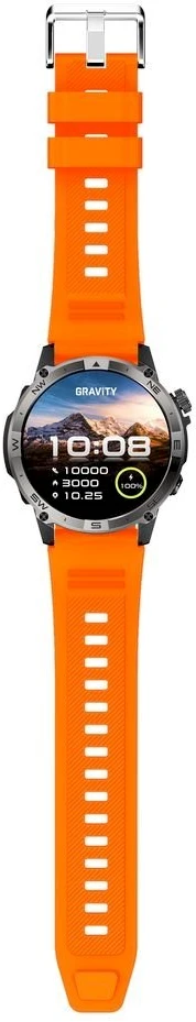Išmanusis laikrodis MĘSKI GRAVITY GT46-4 - AMOLED, DODATKOWA BRANSOLETA (sg055d)