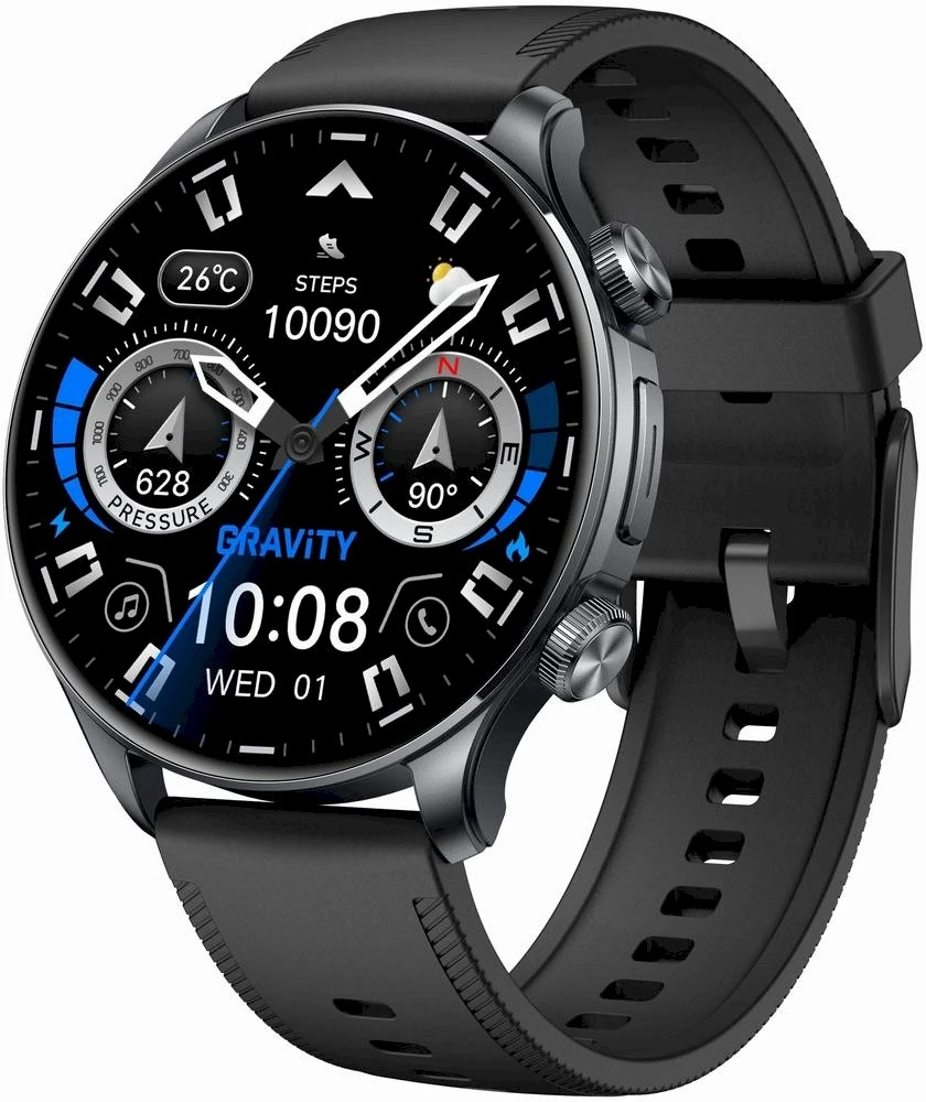 Išmanusis laikrodis MĘSKI GRAVITY GT35-2- AMOLED, DODATKOWY PASEK (sg049b)