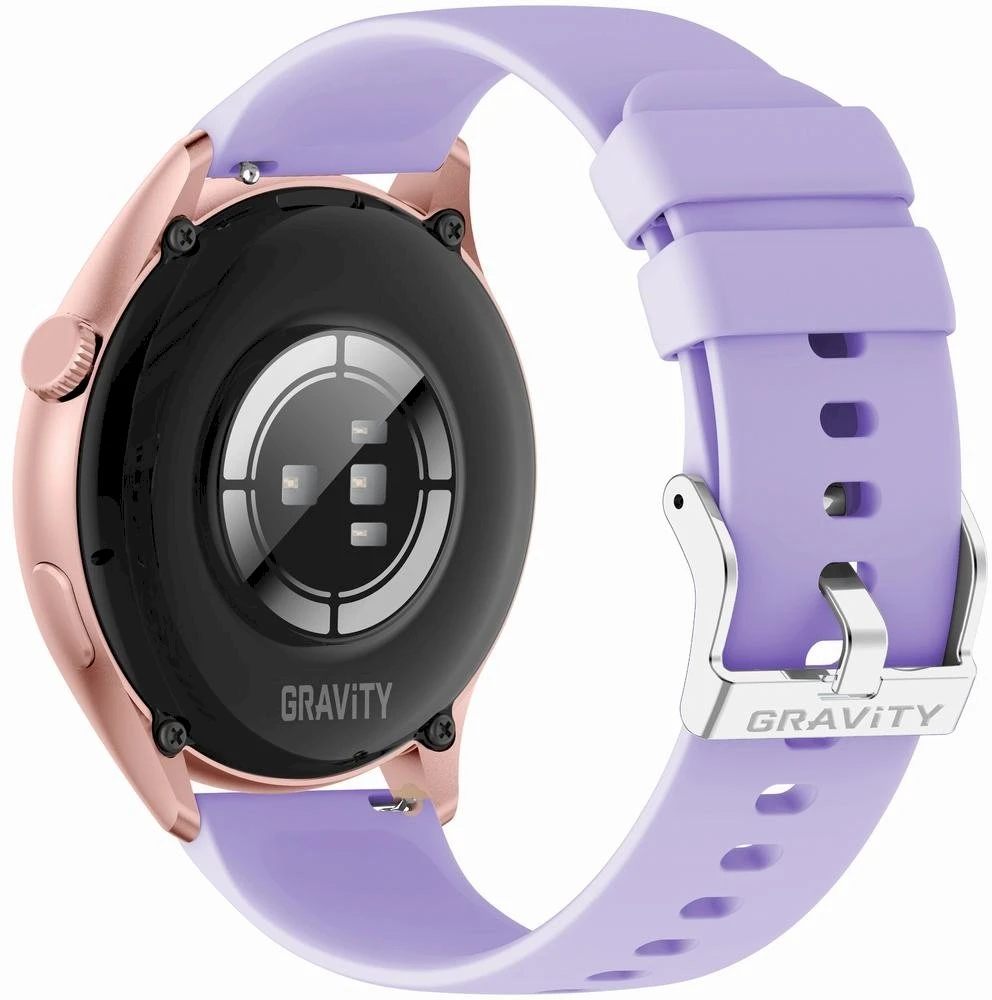 Išmanusis laikrodis DAMSKI GRAVITY GT11-7 - AMOLED, DODATKOWY PASEK (sg044g)