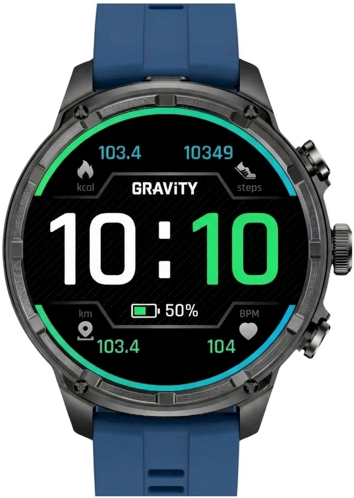 Išmanusis laikrodis MĘSKI GRAVITY GT41-2 - BLUETOOTH CALL, DODATKOWA BRANSOLETA (sg053b)