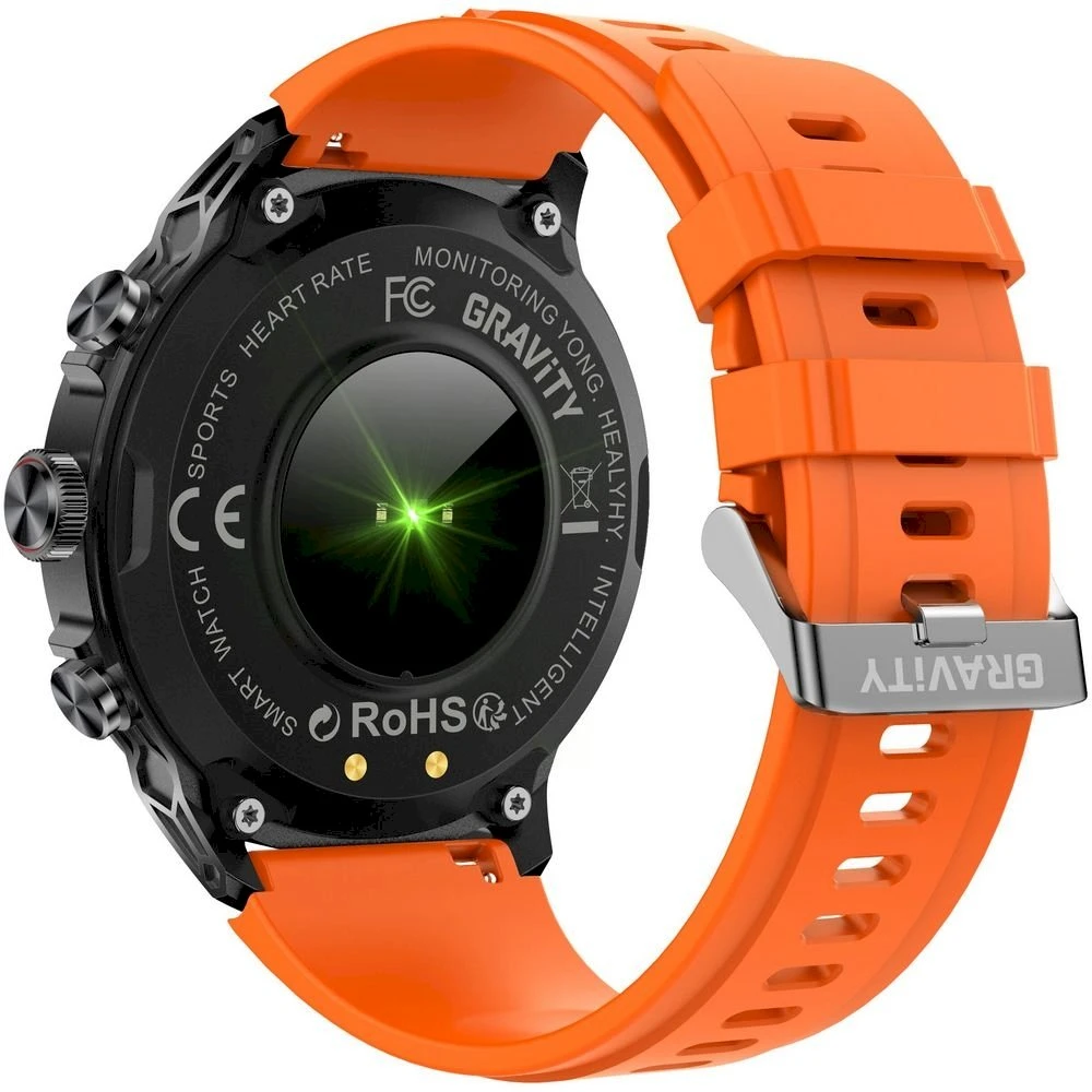 Išmanusis laikrodis MĘSKI GRAVITY GT41-4 - BLUETOOTH CALL, DODATKOWA BRANSOLETA (sg053d)