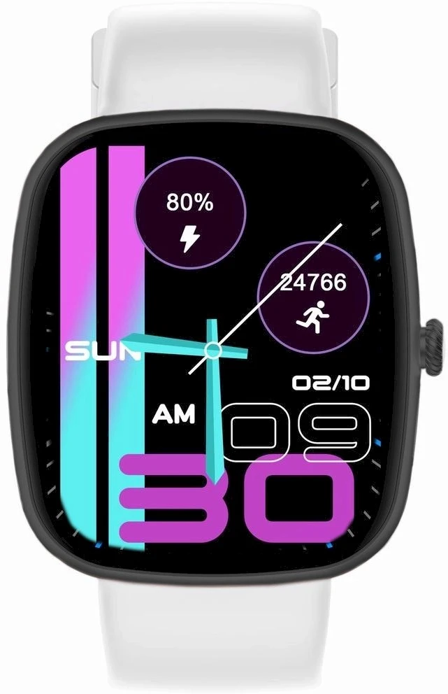Išmanusis laikrodis UNISEX GRAVITY GT18-10 - BLUETOOTH POKALBIAI, PAPILDOMAS DIRŽELIS (sg036j)