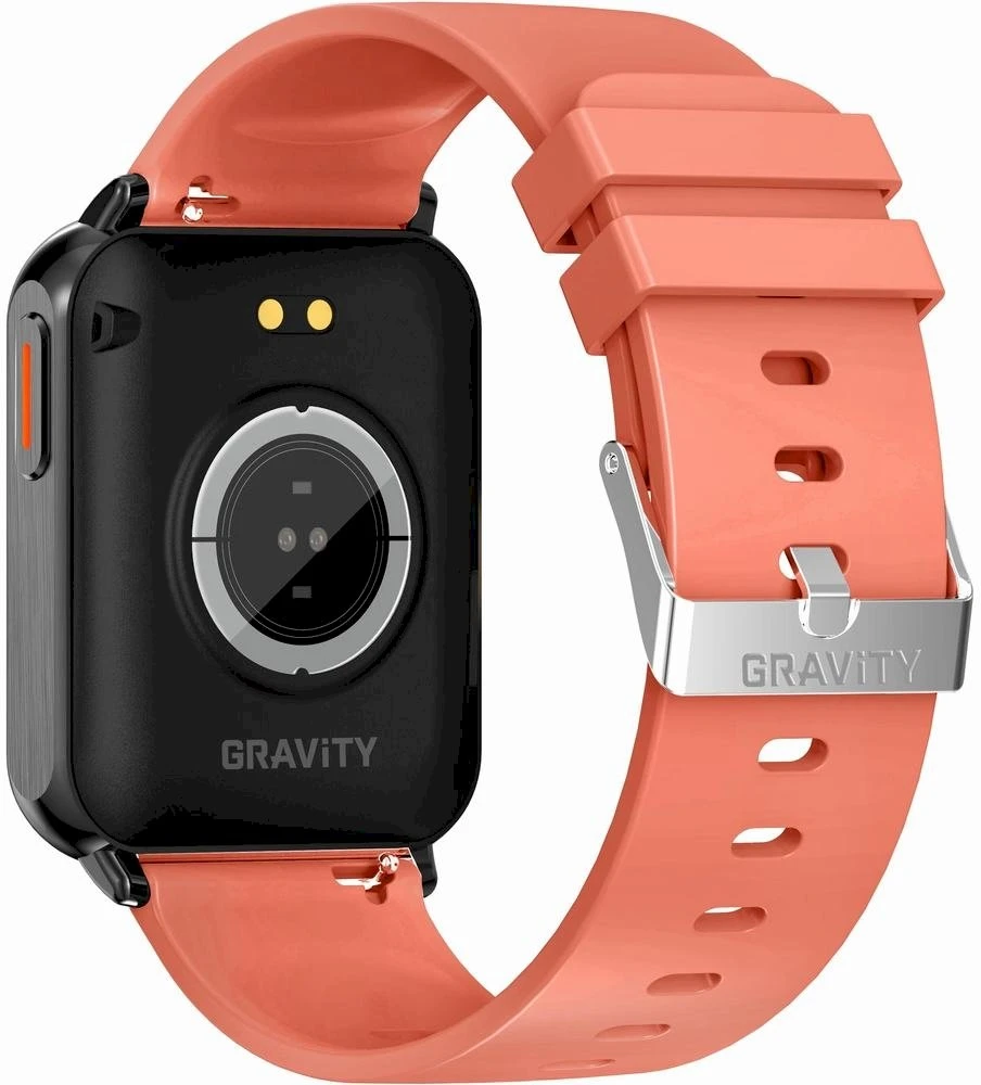 Išmanusis laikrodis UNISEX GRAVITY GT17-10 - AMOLED, DODATKOWY PASEK (sg038j)