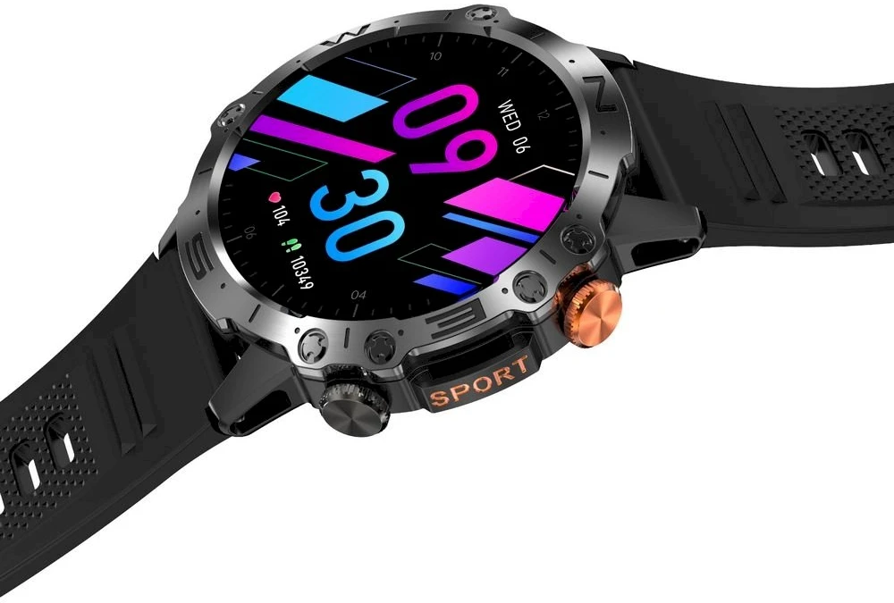 Išmanusis laikrodis MĘSKI GRAVITY GT20-8 - AMOLED, DODATKOWY PASEK (sg024g)