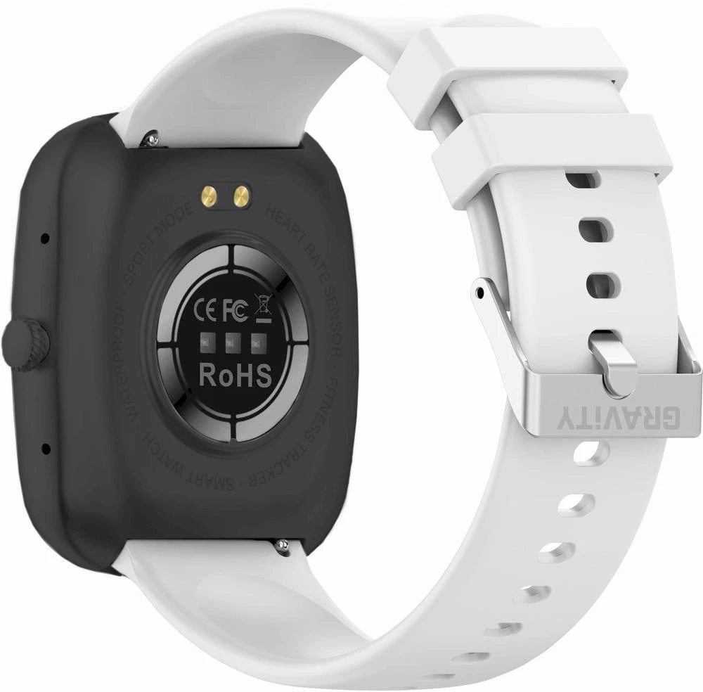 Išmanusis laikrodis UNISEX GRAVITY GT18-10 - BLUETOOTH POKALBIAI, PAPILDOMAS DIRŽELIS (sg036j)